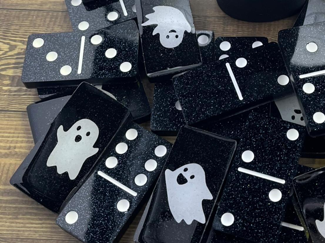 Halloween Ghost dominoes