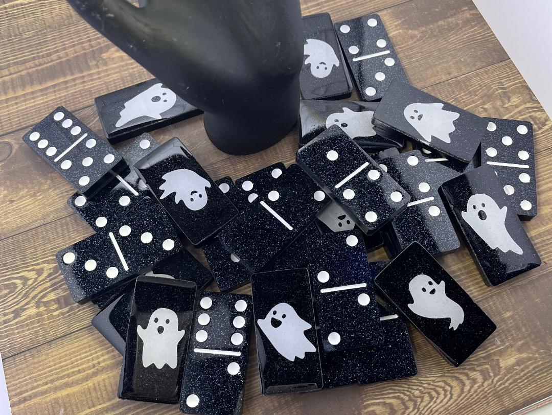 Halloween Ghost dominoes