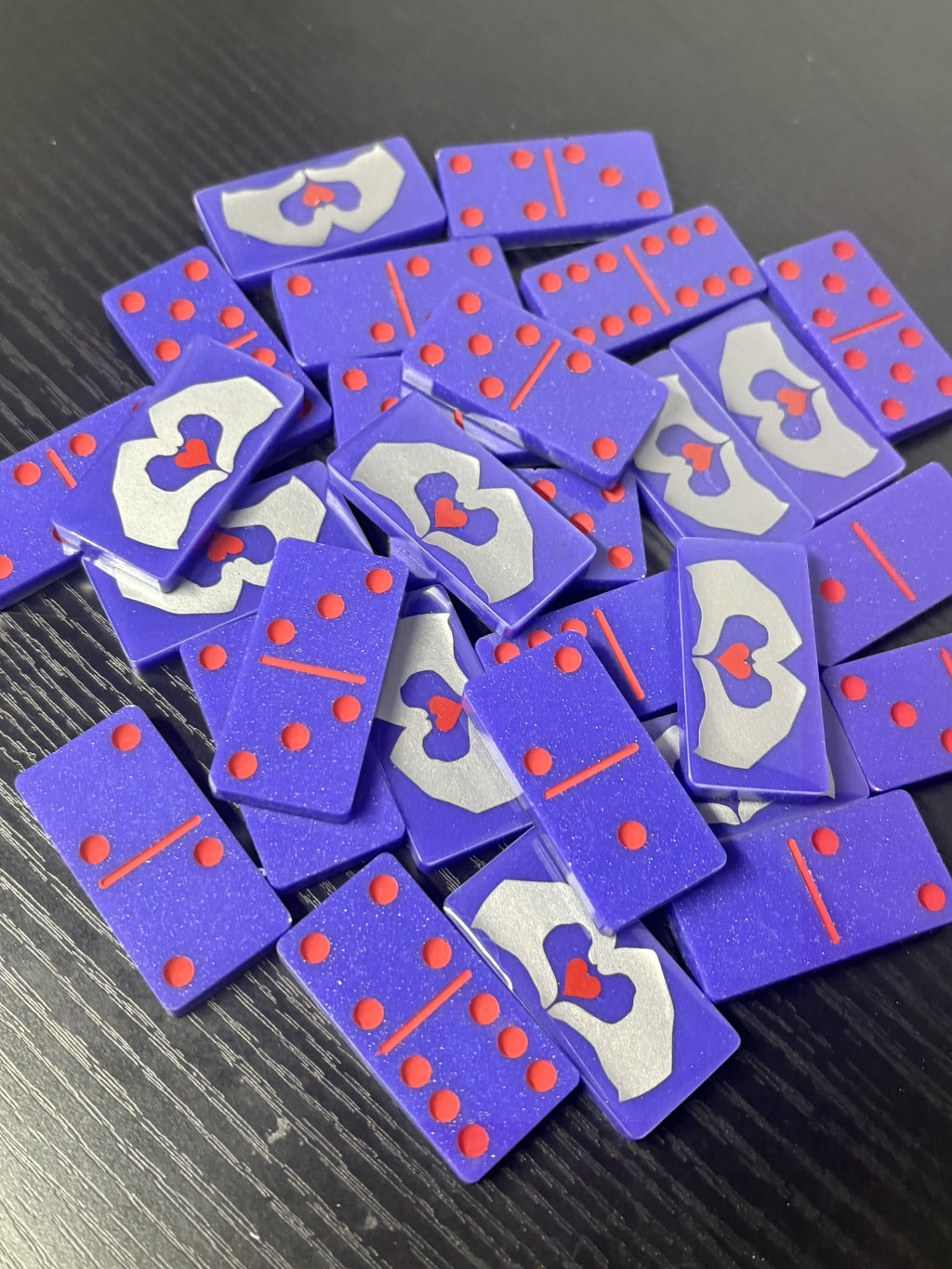Hand-Heart Dominoes