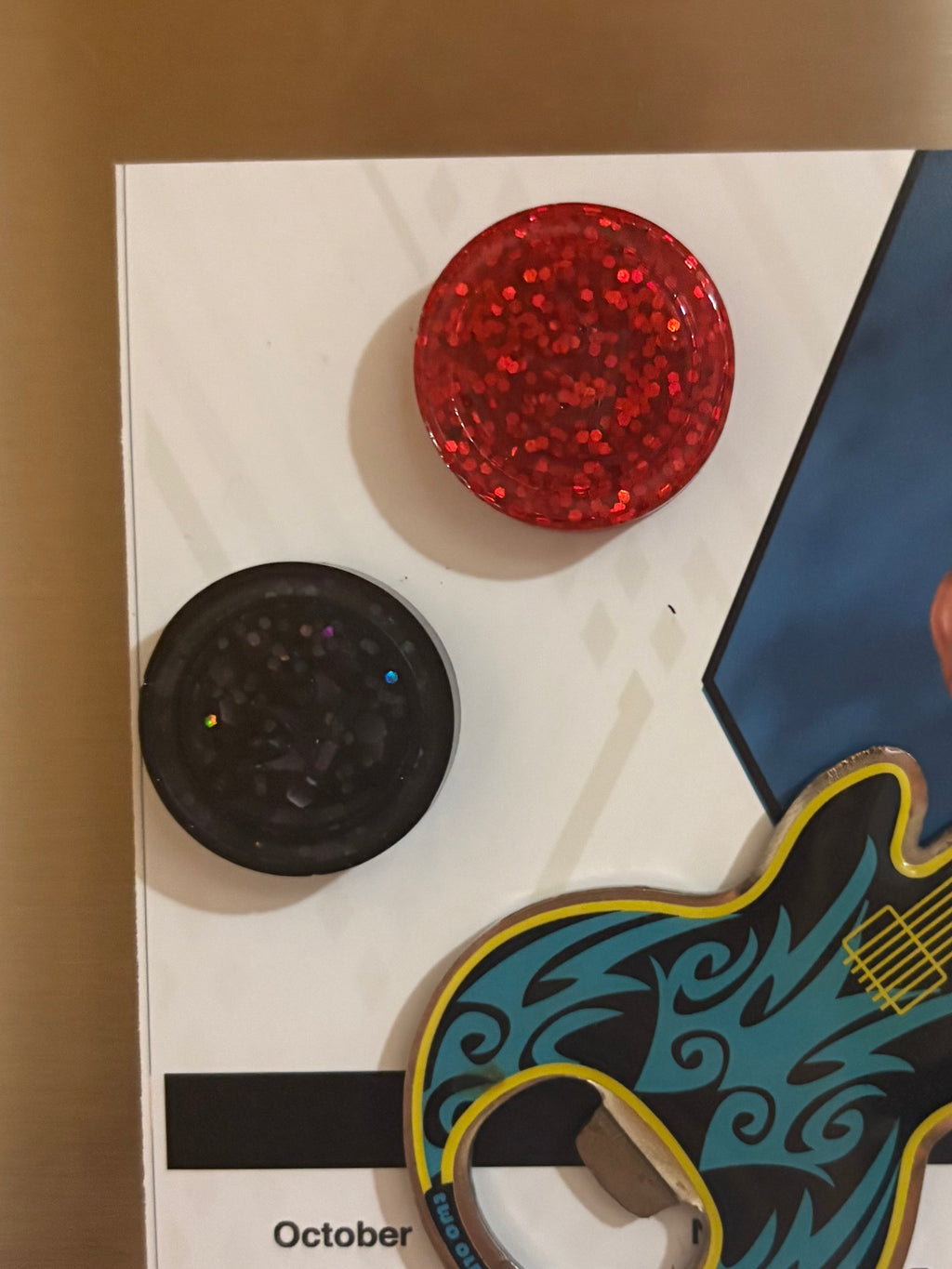 Black & Red Checker magnets