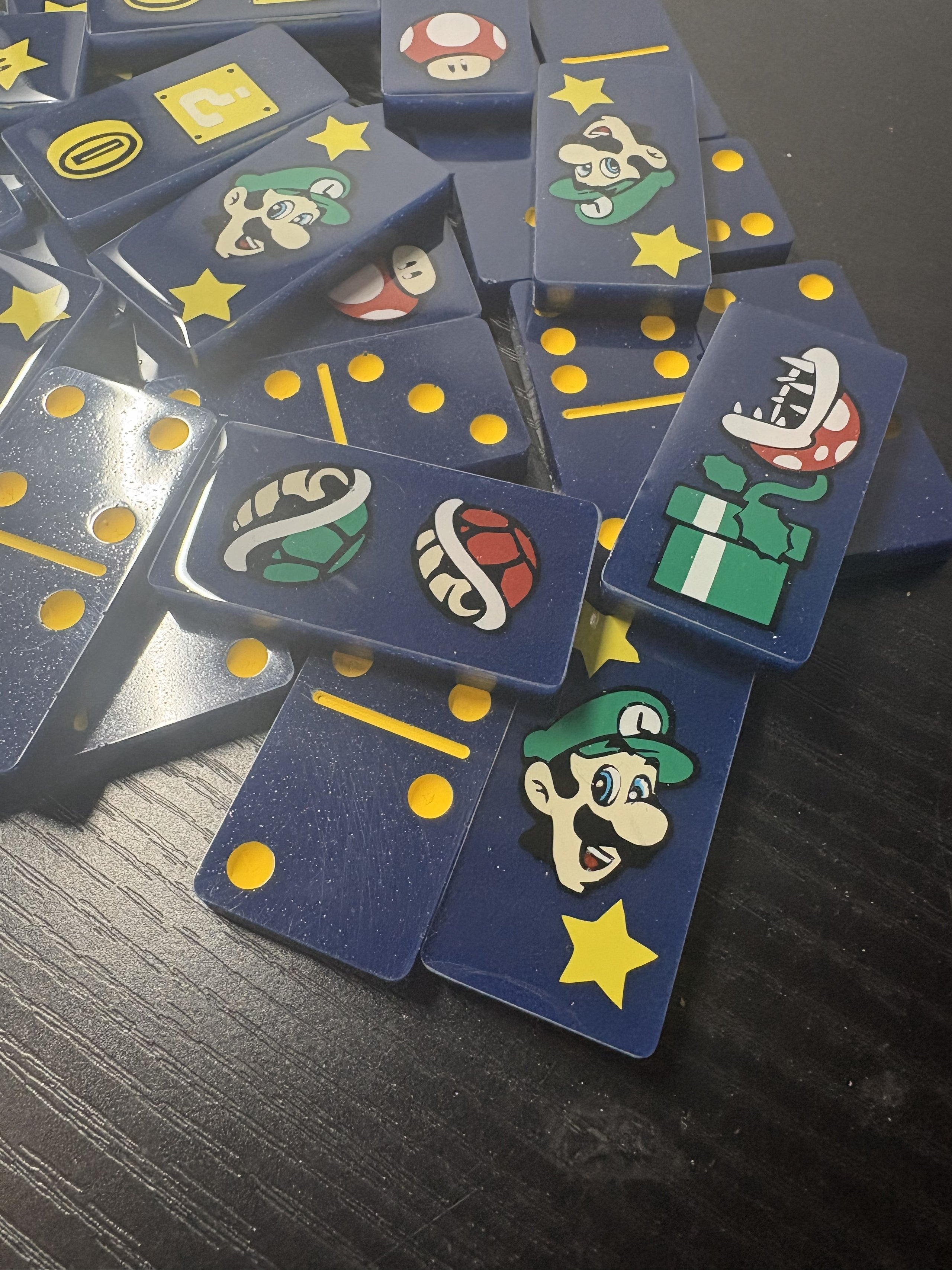 Mario handmade Dominoes