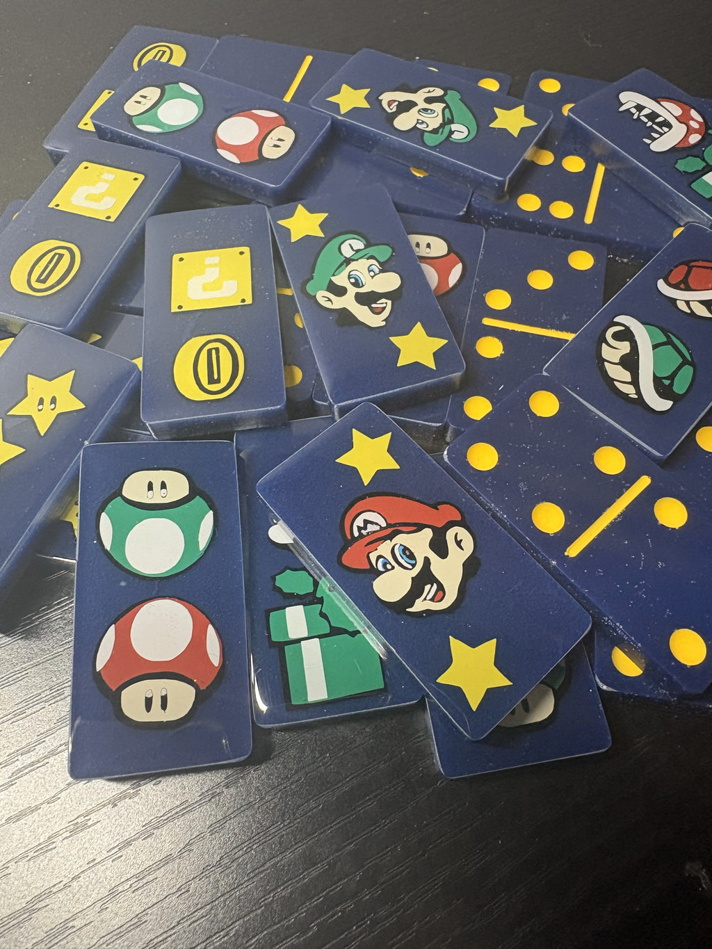 Mario handmade Dominoes