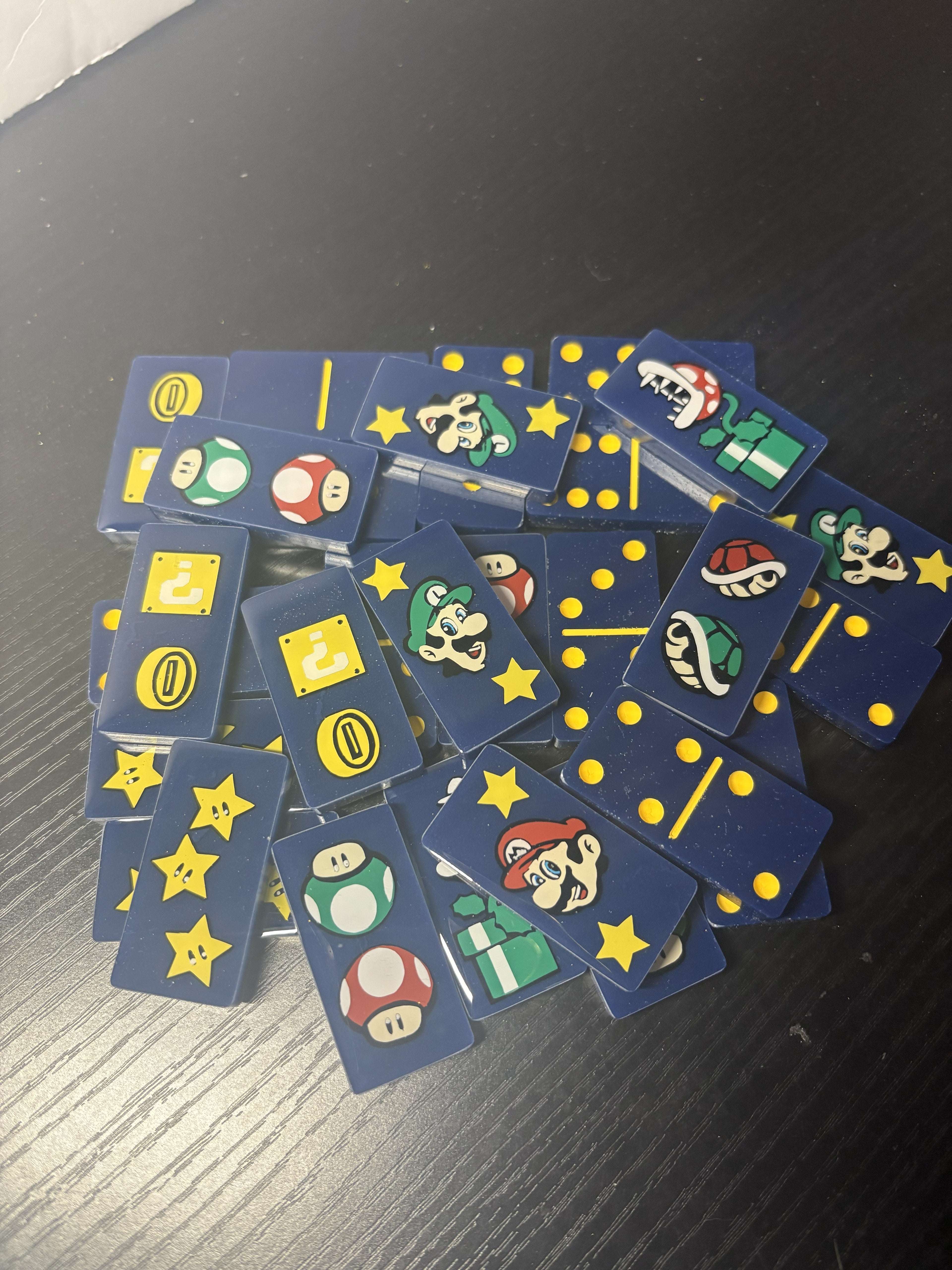 Mario handmade Dominoes