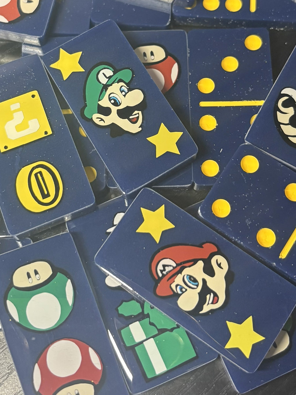 Mario handmade Dominoes