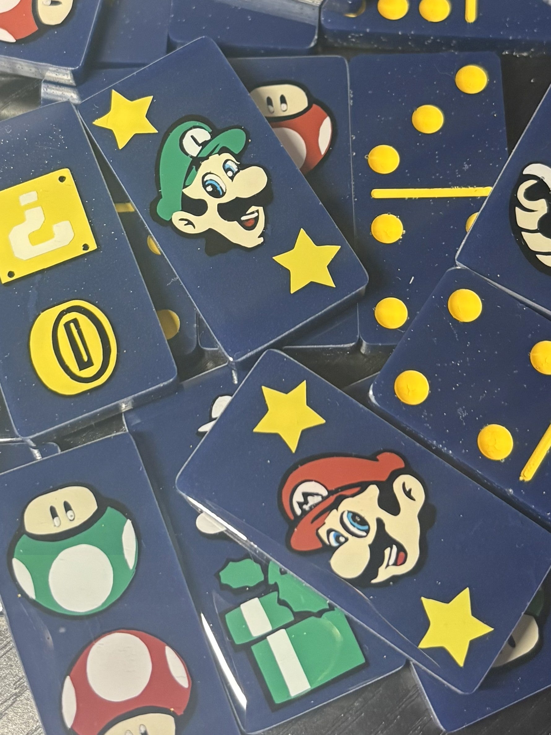 Mario handmade Dominoes