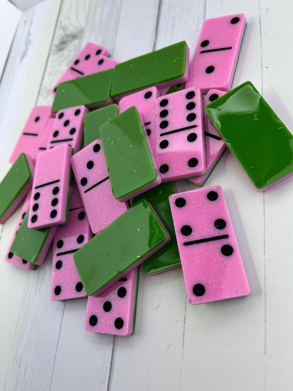 Watermelon handmade resin Dominoes