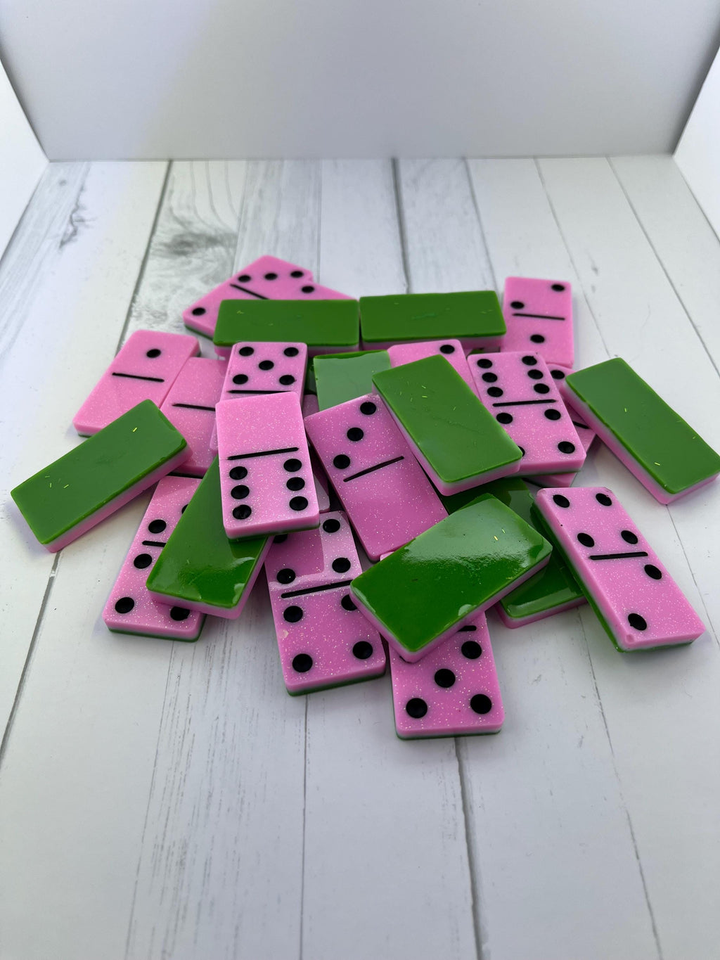 Watermelon handmade resin Dominoes